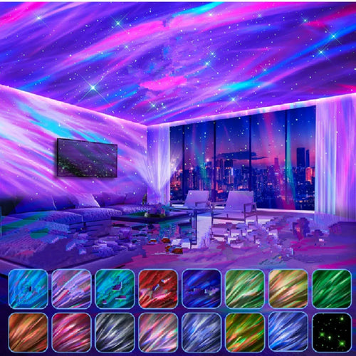 Projecteur Galaxie LED- Ciel Etoilé avec Télécommande.